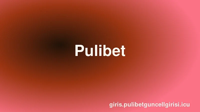 Pulibet Platform Görseli